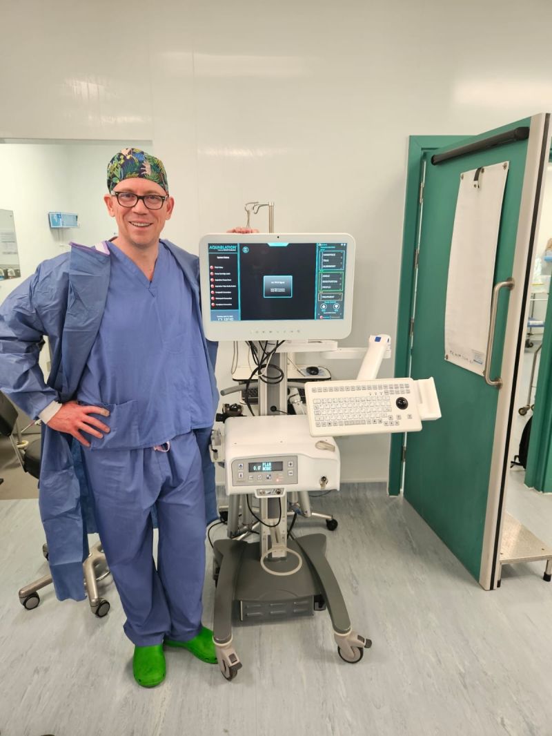 Mr Werner Strauss - Consultant Urological Surgeon Mr Chris Blick - Consultant Urological Surgeon specialising in Rezum and Aquablation